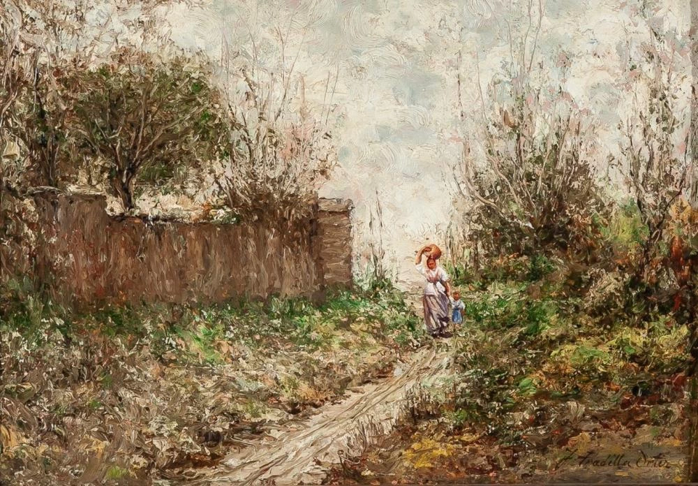Paesaggio con figura